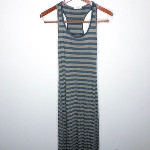 Teenbell Striped Full Length Dress
